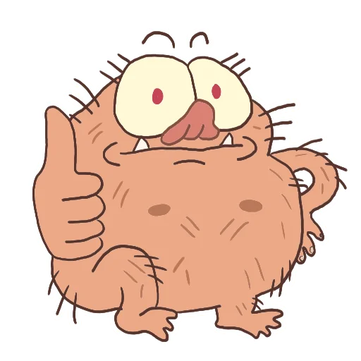 Эмодзи Конфетный монстр