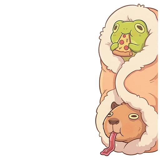 Эмодзи Capybara Comics