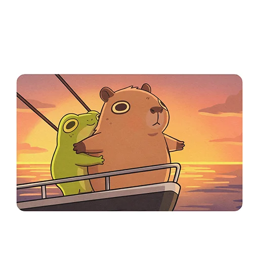 Эмодзи Capybara Comics