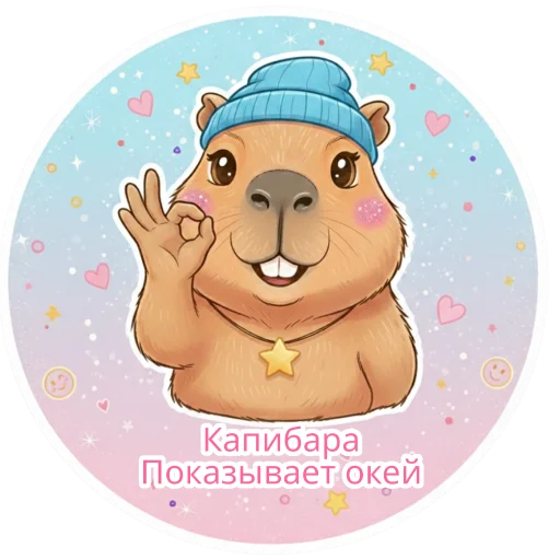 Эмодзи Капипарочка