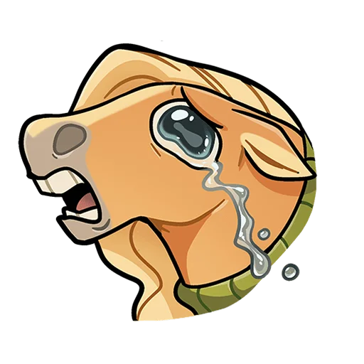 Эмодзи Лошадка Карамелька Без Текста