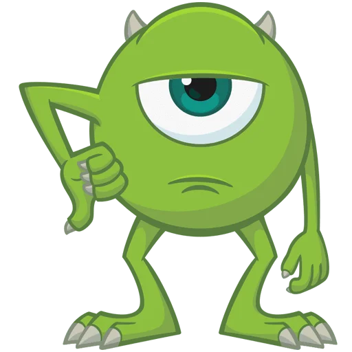 Эмодзи Monsters Inc