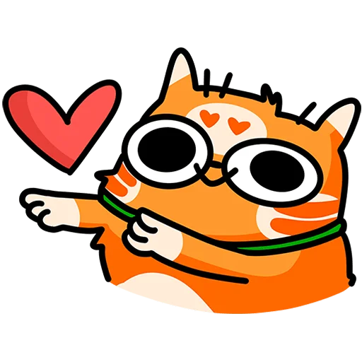 Эмодзи Рыжий кот Кешбэкс Без Текста