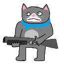 Эмодзи Cat Fren
