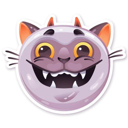 Эмодзи Cat from Hell