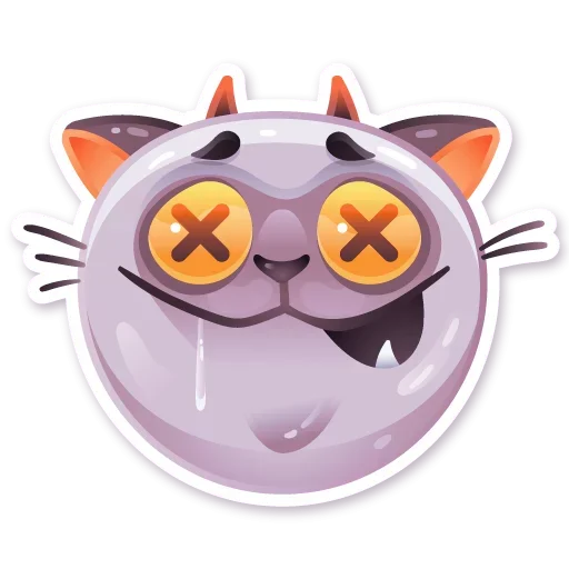 Эмодзи Cat from Hell