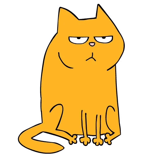 Эмодзи Jam the Cat. (pevenFactory)