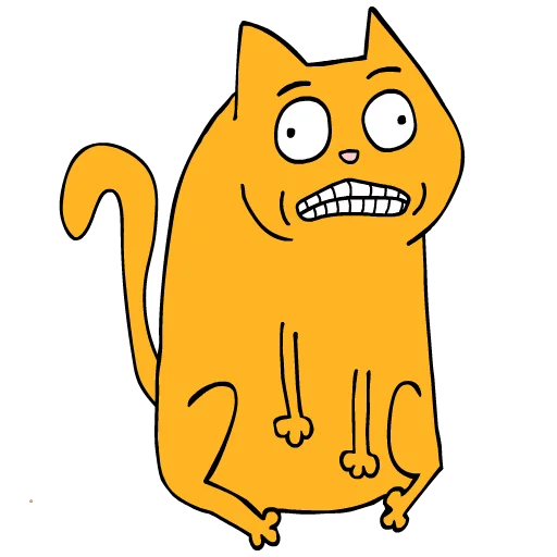 Эмодзи Jam the Cat. (pevenFactory)