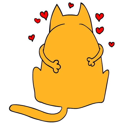 Эмодзи Jam the Cat. (pevenFactory)