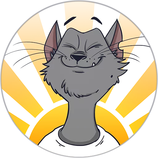 Эмодзи Cat Stepan