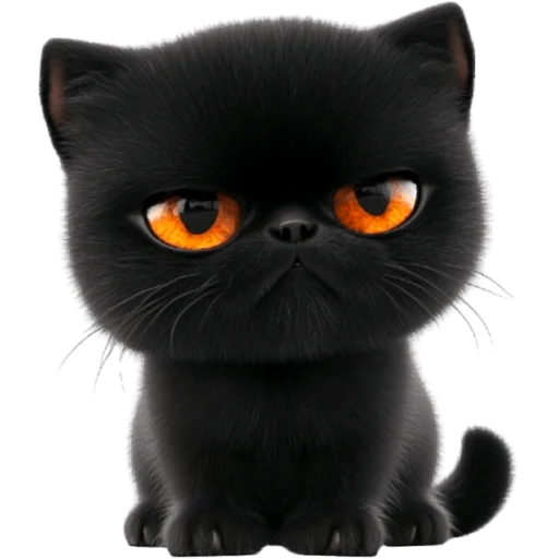 Эмодзи Угрюмый кот