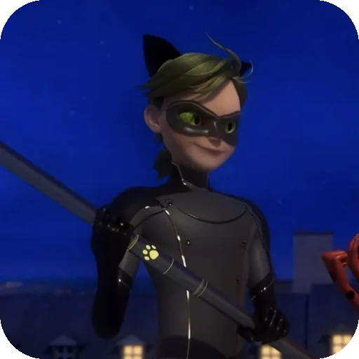 Эмодзи Cat Noir