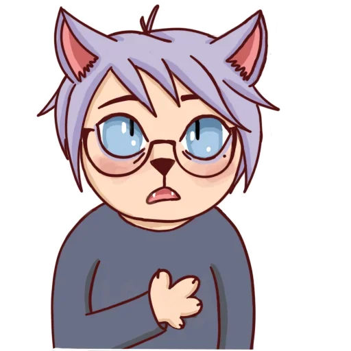 Эмодзи Cat boy for you