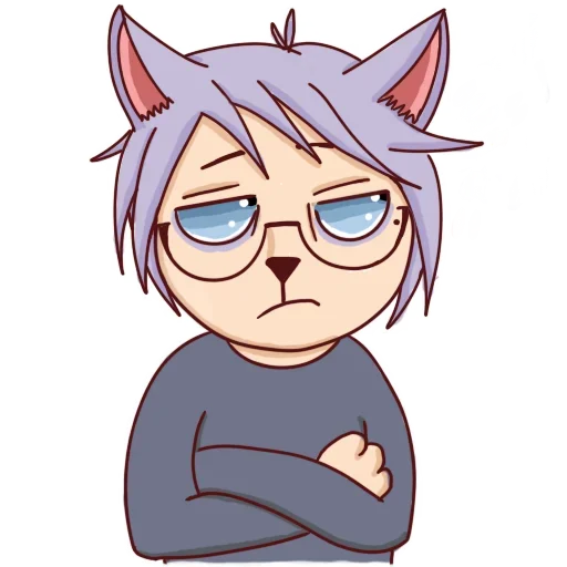 Эмодзи Cat boy for you