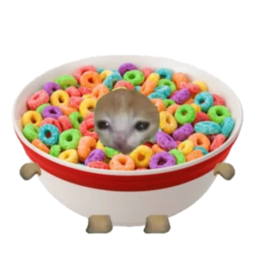 Эмодзи Типо коты еда