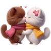 Эмодзи Кошачья любовь