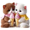 Эмодзи Кошачья любовь