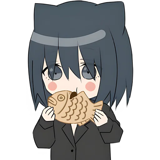 Эмодзи Кошечка тян