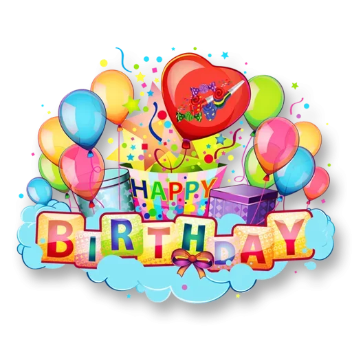 Эмодзи Happy birthday!