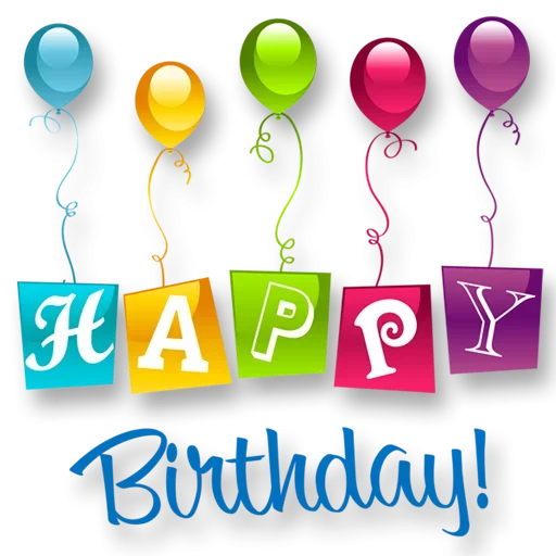Эмодзи Happy birthday!