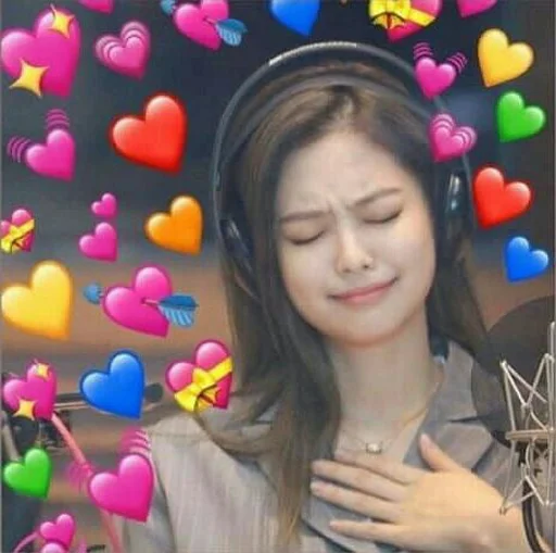 Эмодзи Jennie Blackpink
