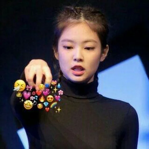 Эмодзи Jennie Blackpink