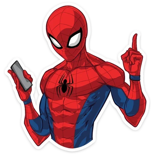 Эмодзи Человек - Паук