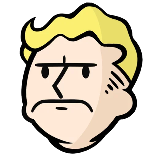 Эмодзи Fallout Vault Boy