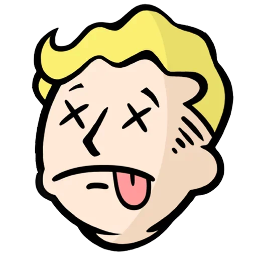 Эмодзи Fallout Vault Boy