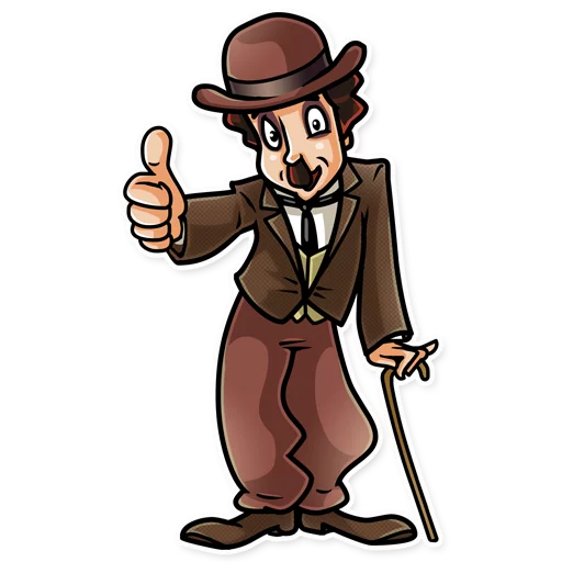 Эмодзи Charlie Chaplin