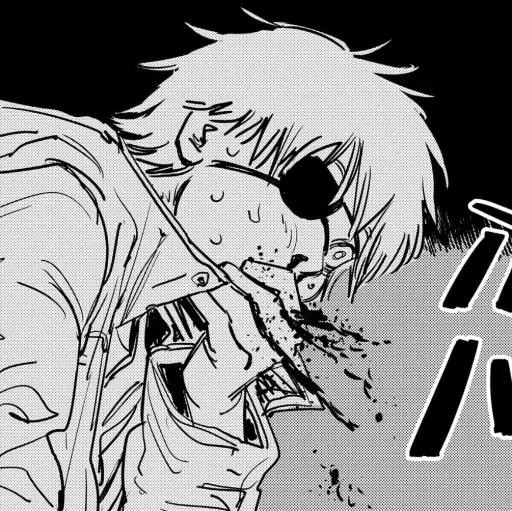 Эмодзи Chainsaw Man - Человек Бензопила