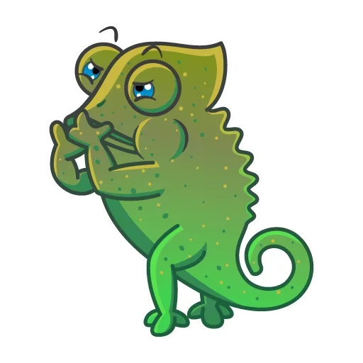 Эмодзи Chameleon | Хамелеон