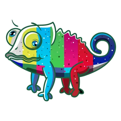 Эмодзи Chameleon | Хамелеон