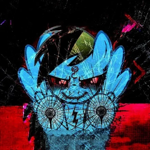 Эмодзи Rainbow Dash MLP