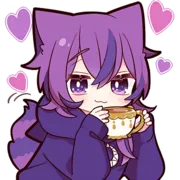 Эмодзи Чеширский котенок 2