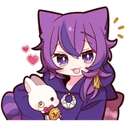 Эмодзи Чеширский котенок 2