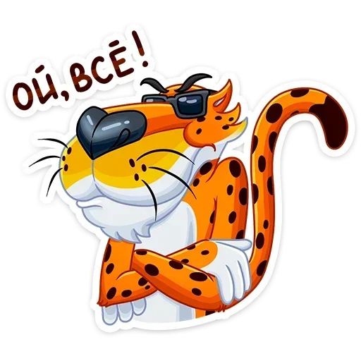 Эмодзи Chester Cheetah от Cheetos