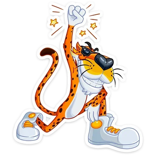 Эмодзи Chester Cheetah от Cheetos