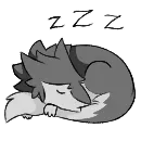 Эмодзи Chibi Sergal