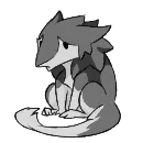 Эмодзи Chibi Sergal
