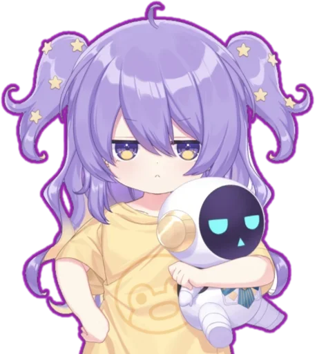 Эмодзи Chibi Moona Hoshinova
