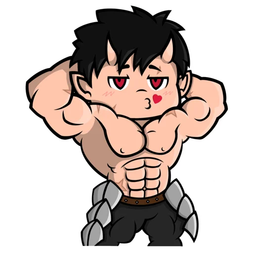 Эмодзи Chibi Demon for