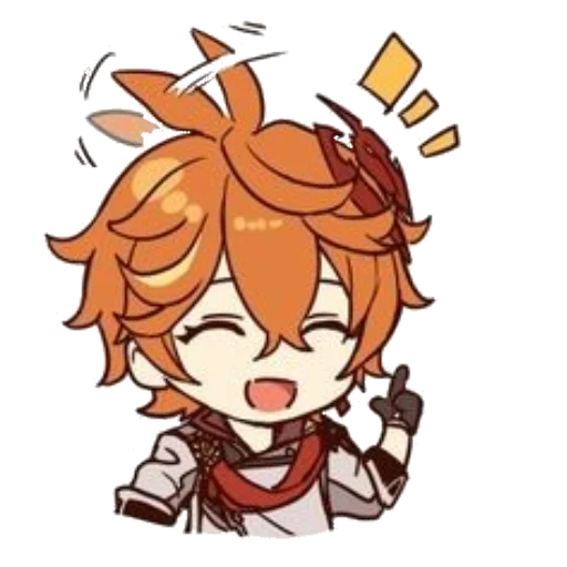 Эмодзи Chibi Tartaglia