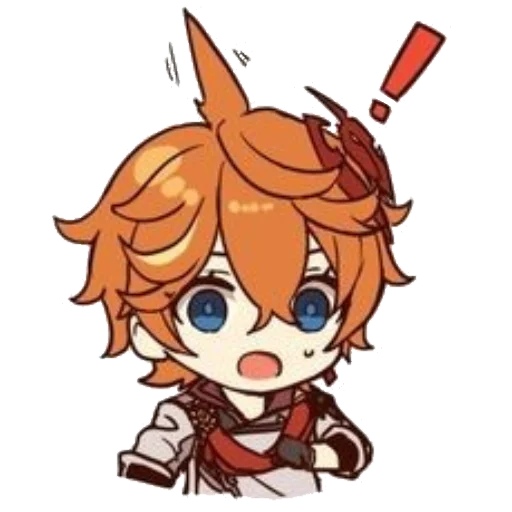 Эмодзи Chibi Tartaglia