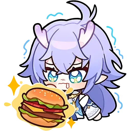 Эмодзи Chibi - Honkai: Star Rail