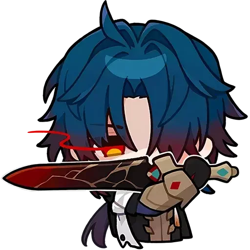 Эмодзи Chibi - Honkai: Star Rail