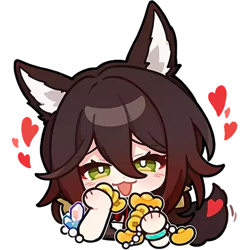 Эмодзи Chibi - Honkai: Star Rail