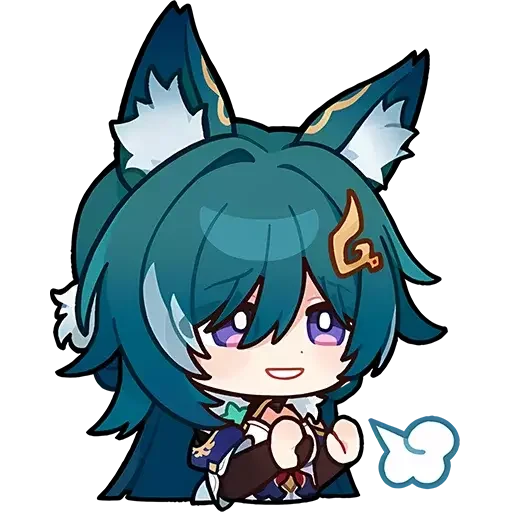 Эмодзи Chibi - Honkai: Star Rail
