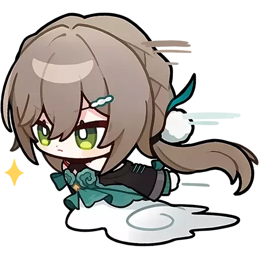 Эмодзи Chibi - Honkai: Star Rail