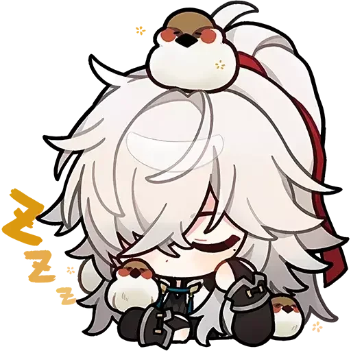 Эмодзи Chibi - Honkai: Star Rail